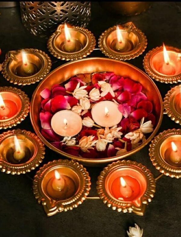 Diya urli set of 10