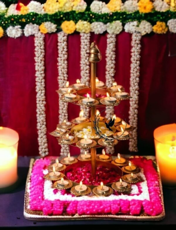 3 Layer Diya Stand