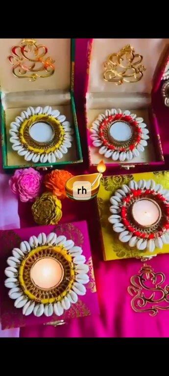 Shell T-Light set of 10
