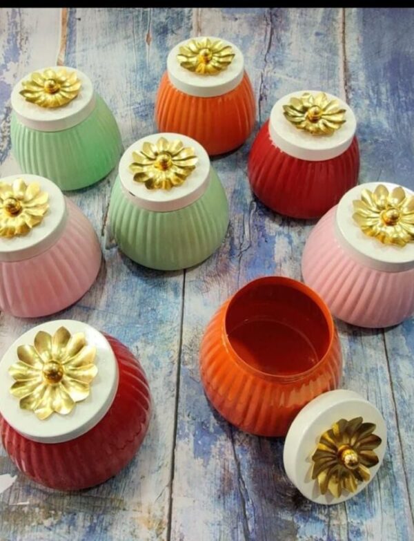 Dry food jars Set of 50
